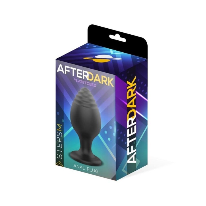 Packaging del Steps Plug Anal Silicona Talla M 7.2 cm x 3.5 cm