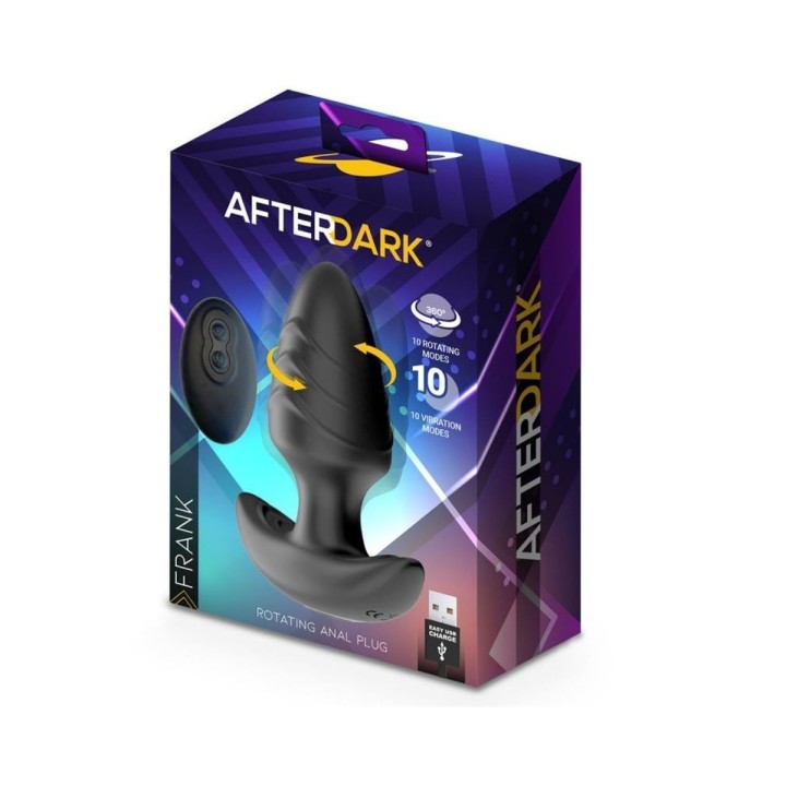 Packaging del Plug Frank de AfterDark.