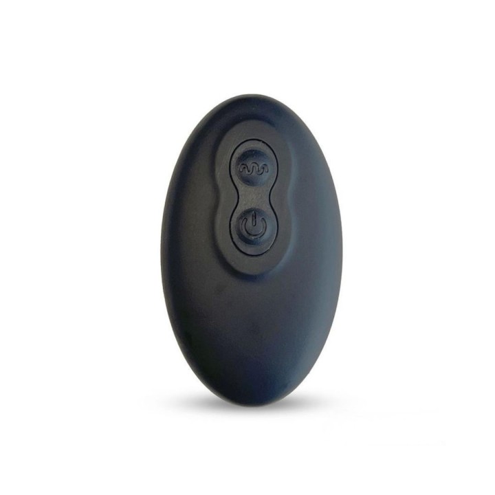 Control remoto de Frank, el plug anal de Afterdark con rotación y vibración.