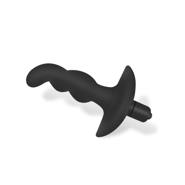 Vista tumbado el plug anal  con vibración Tourmaline de AfterDark