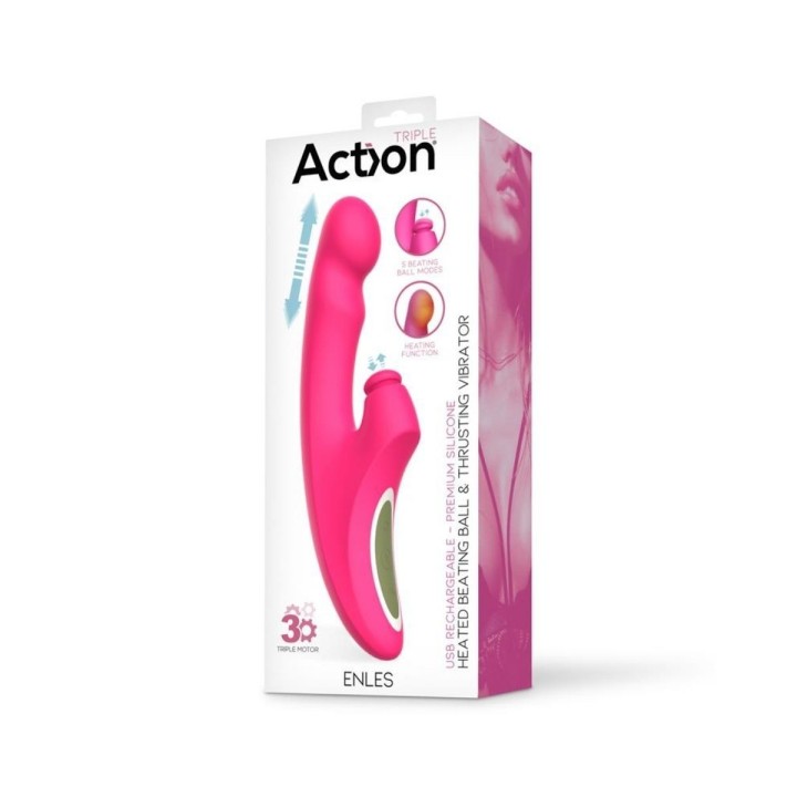 Packaging del Enles Vibrador de Action