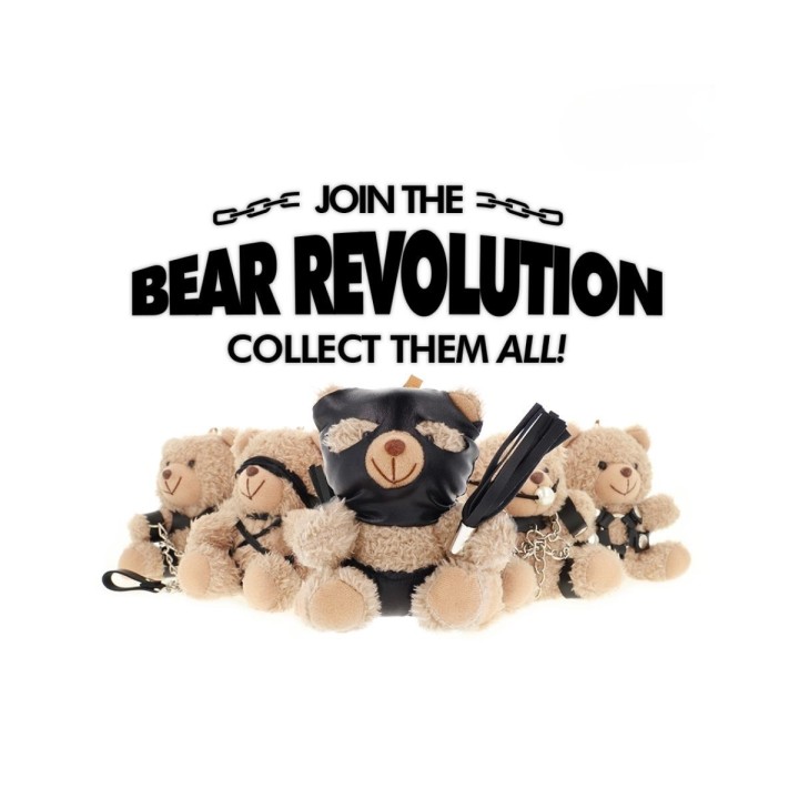 Fetish Submissive LUNO – Osito BDSM Modelo 7 | Peluche Fetish Coleccionable