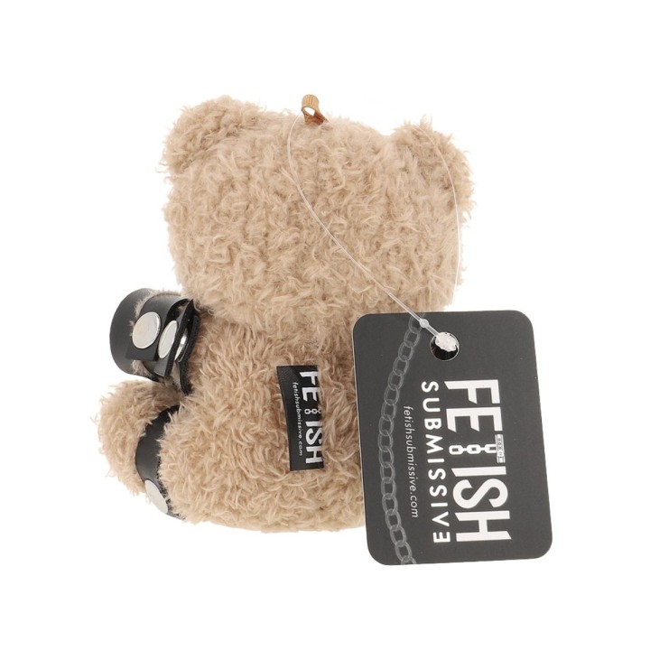 Vista posterior del osito YOGI con arnés