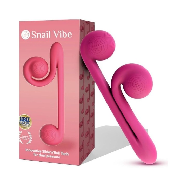 Empaque oficial del Snail-Vibe, elegante y discreto para regalo o almacenamiento.