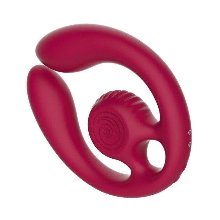 Vista del sistema de recarga magnética del Snail‑Vibe Gizi Duo.