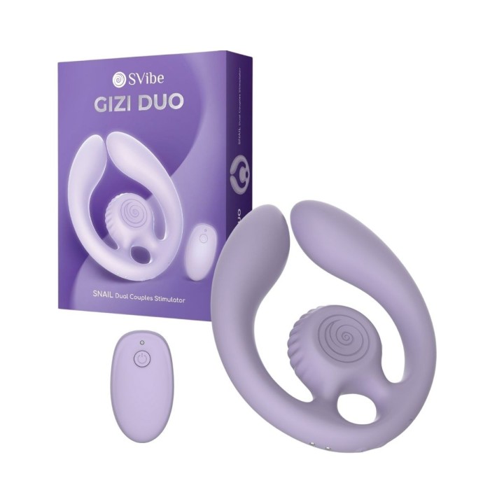 Vista principal Snail‑Vibe Gizi Dúo Lila.