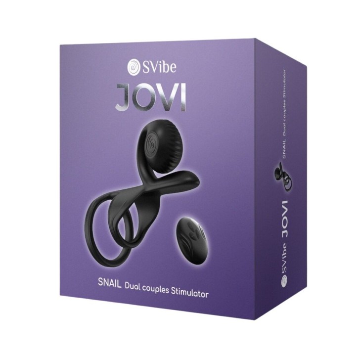 Packaging del Snail‑Vibe Jovi Negro.