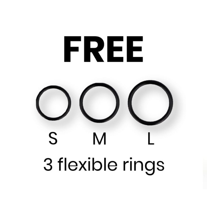 Anillas de silicona acompañan al arnés de Xray