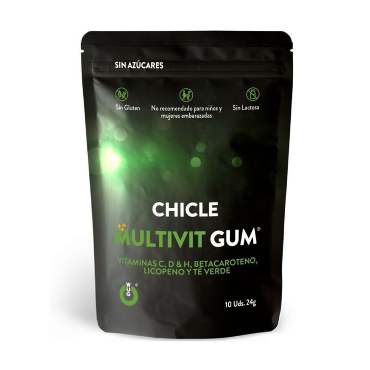 WUG Multivit Gum – El chicle funcional que refuerza tus defensas cada día.