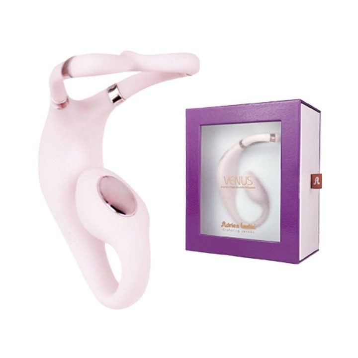 Vista trasera y Packaging del Estimulador venus de ADRIEN LASTIC