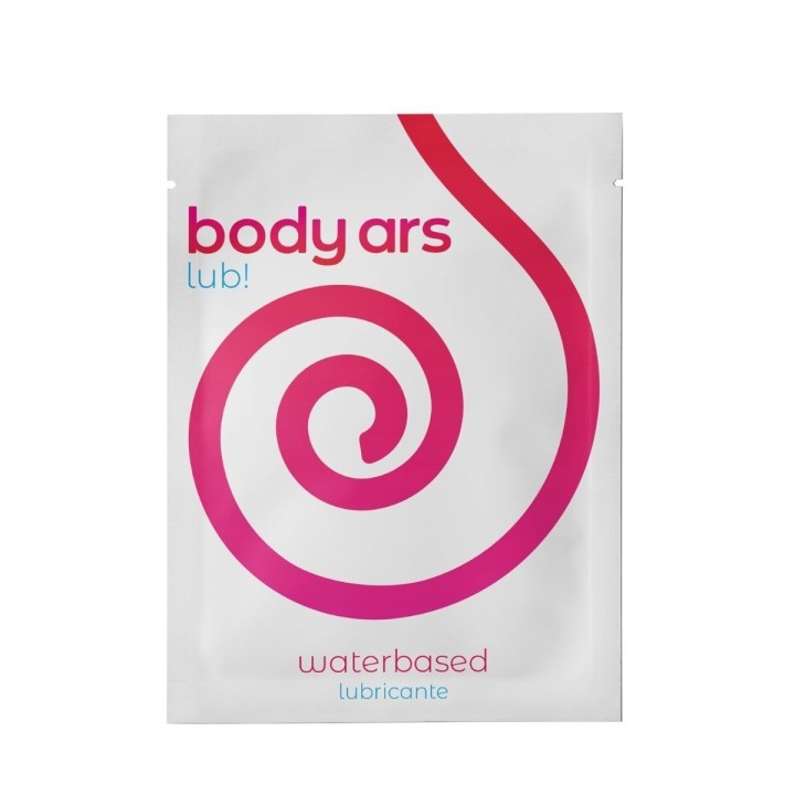 Monodosis del Gel lubricante Body Ars en bolsita de 4 ml.
