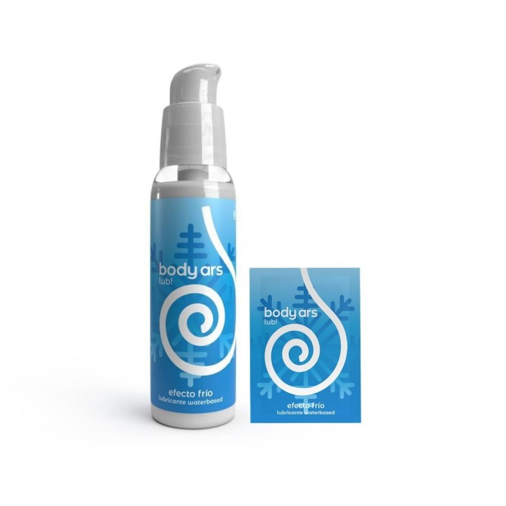 Diferentes formatos del Gel Lubricante serum efecto frío de Body Ars