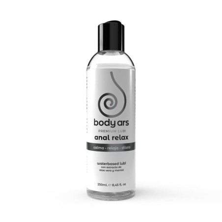 Envase del Gel Lubricante Anal Relax de 250 ml de Body Ars