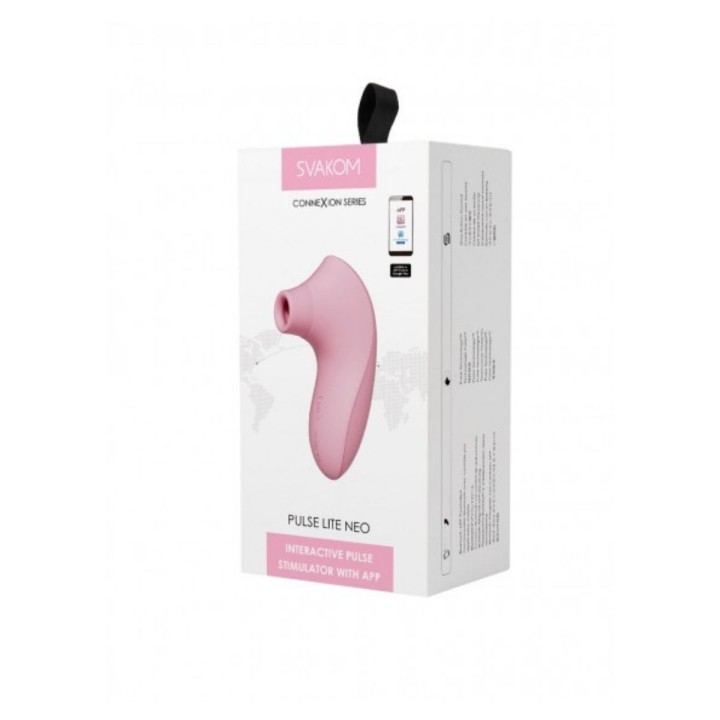 Packaging del Pulse Lite Neo Pink de Svakom