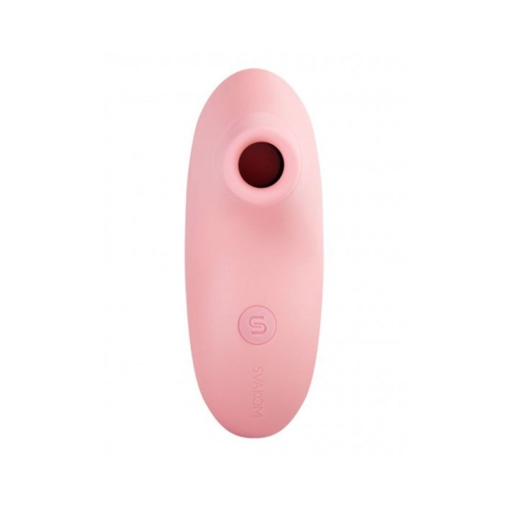 Boquilla suave que se adapta a cualquier cuerpo del Svakom Pulse Lite Neo Pink, por ondas de presión