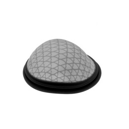 Disco copa menstrual de Femme République con doble borde a prueba de fugas.