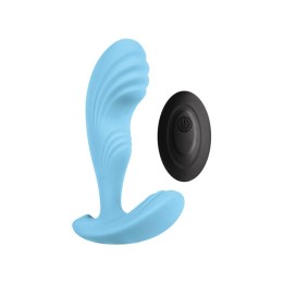 Cozy por su forma y sus texturas es el apropiado para masajear la próstata y al mismo tiempo el perineo.