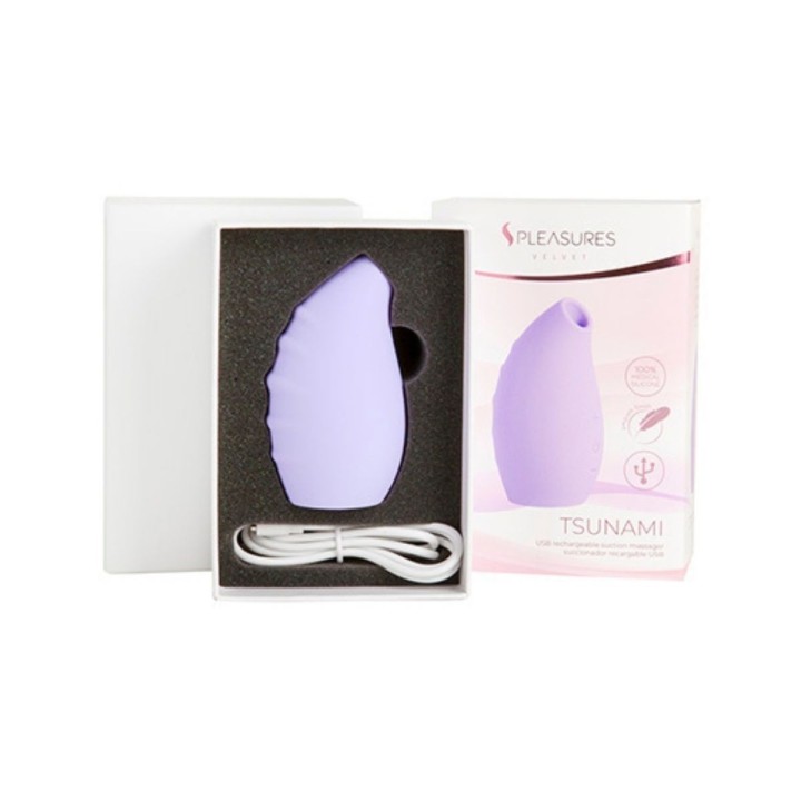 Spleasures Velvet - Succionador Tsunami Candy - Violeta