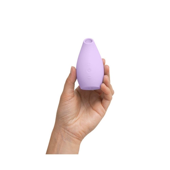 Tamaño visual del pequeño Tsunami Candy violeta de Spleasures Velvet