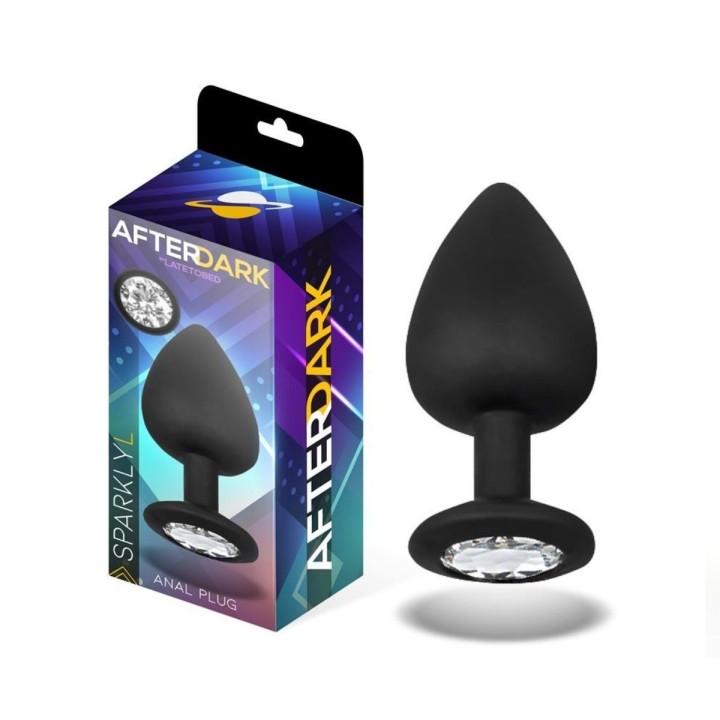 Packaging y plug talla L juntos, acabado de buena calidad.