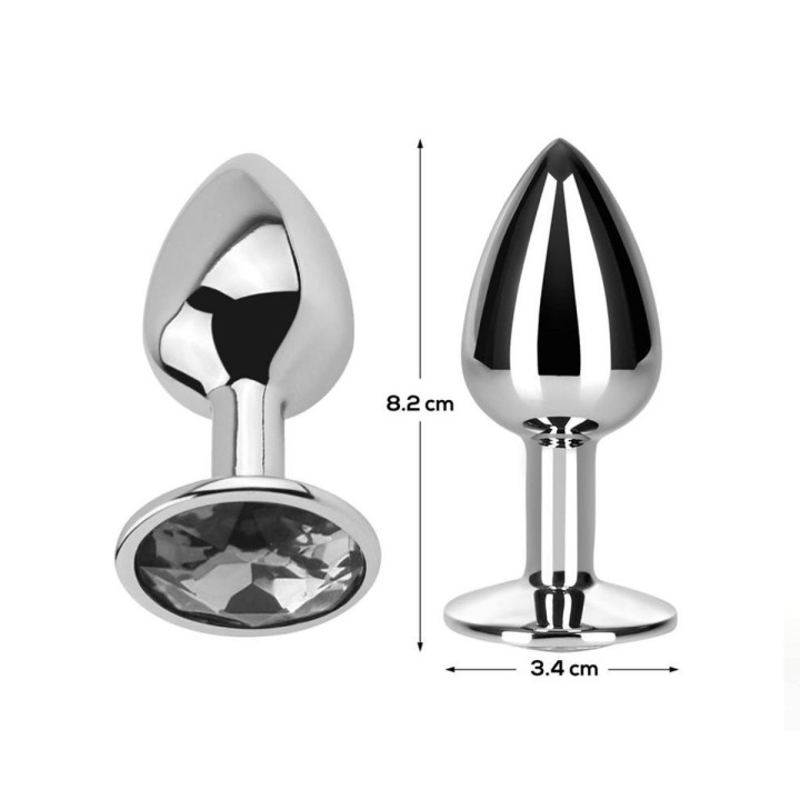 Plug anal Joya Diamante de Afterdark con sus medidas talla M