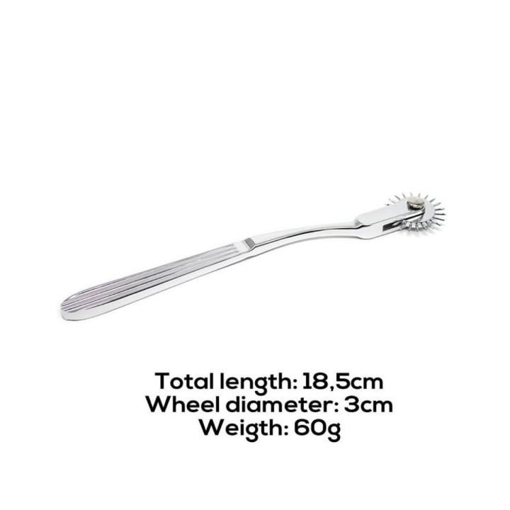 Rueda estimuladora Pinwheel metálica Tongue Prick Spike medidas