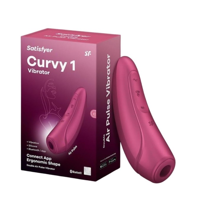 Curvy +1 Con Packaging renovado, con App, vibración y succión