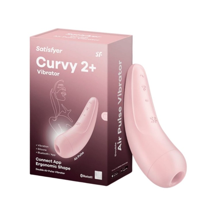 Curvy +2 Con Packaging renovado, con App, vibración y succión
