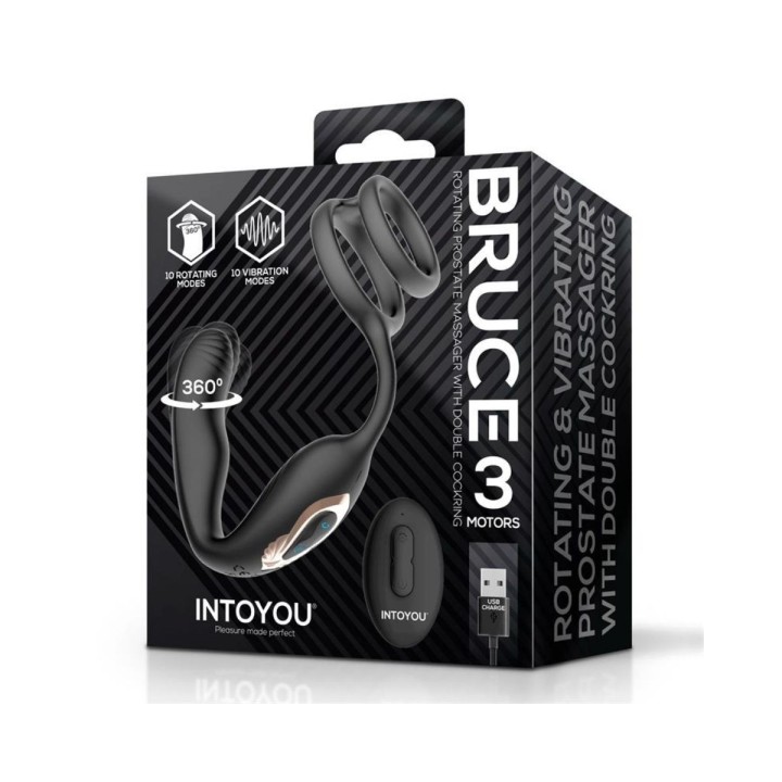 Packaging oficial de Intoyou y su serie de plug anales con vibración