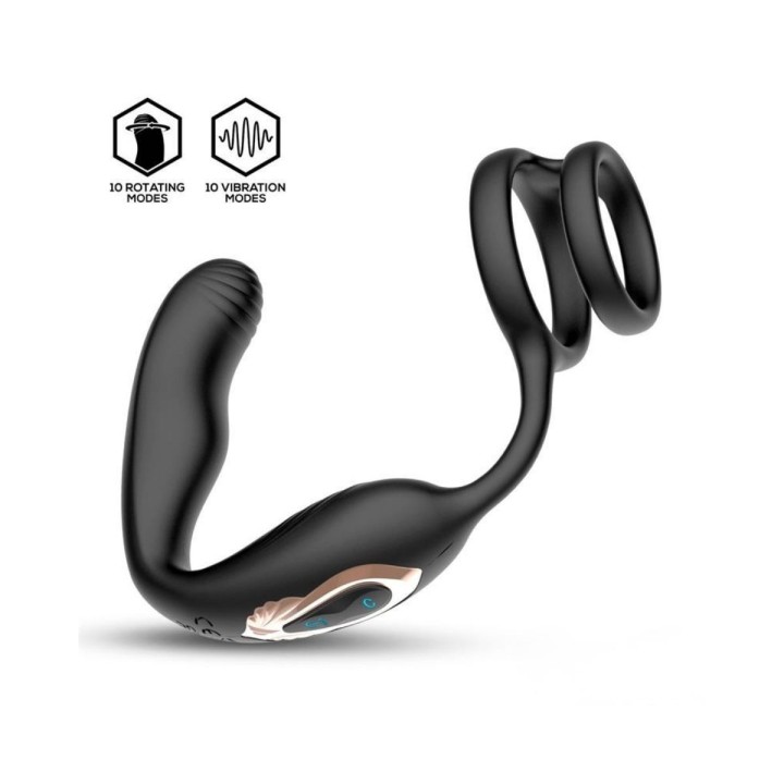 Perfil del Plug Bruce de Intoyou con vibración y rotación