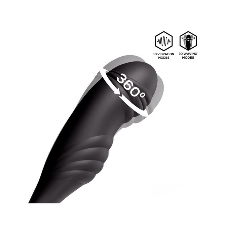 Detalle del giro de 360º del huevo para la próstata del Kamber de Intoyou