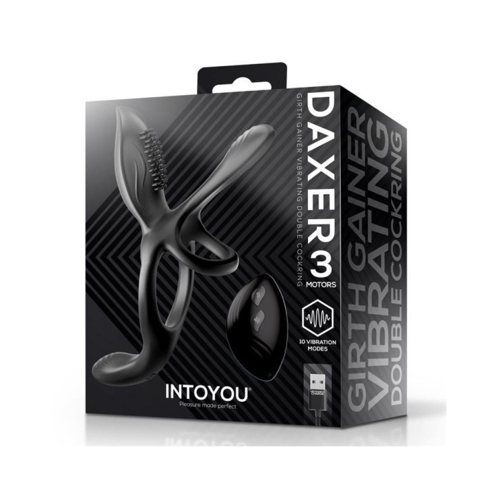 Packaging oficial de Intoyou y su anillo doble Daxer
