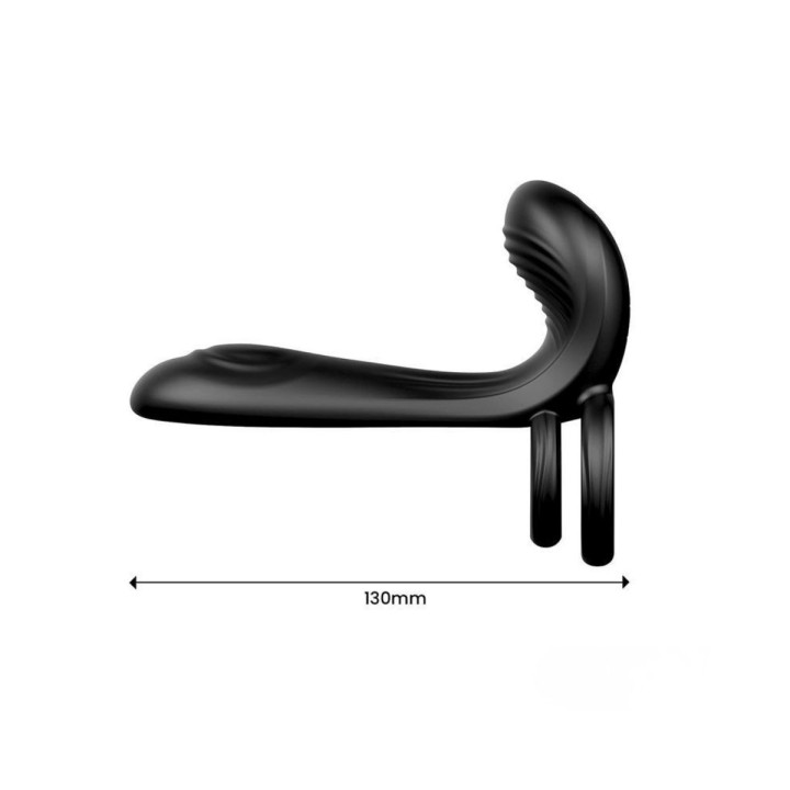 Vista de las medidas y logitud del Synkox desde la base del pene hasta su longitud total