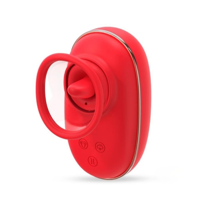 Vista del Lizer de frente, con su capucha de vacío y lengua