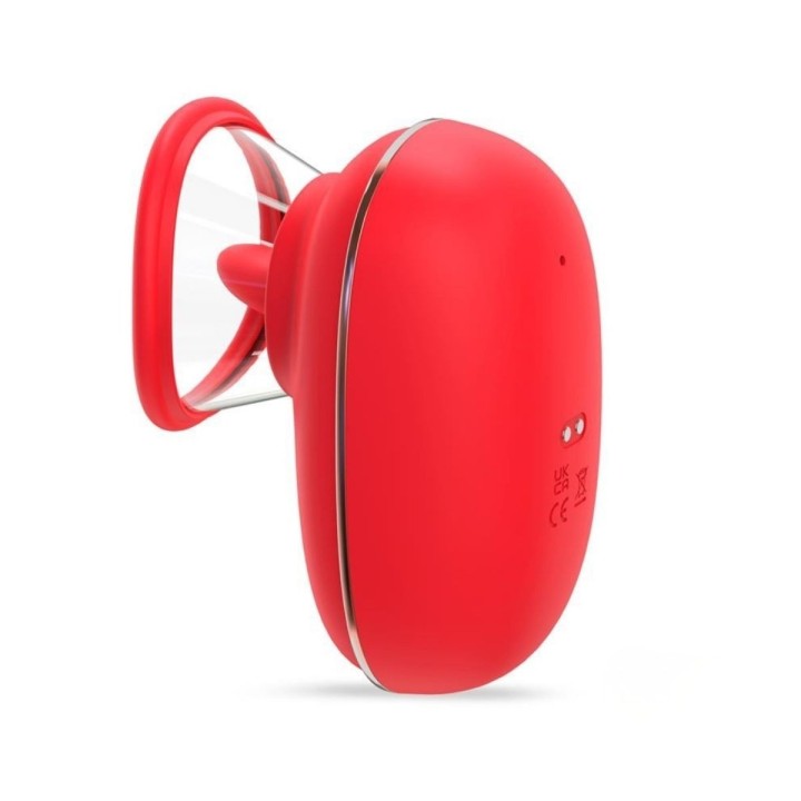 Vista del perfil del Lizer rojo de Engily Ross