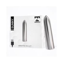 Packaging y Sunny de líneas suaves con punta redondeada y vibraciones potentes.