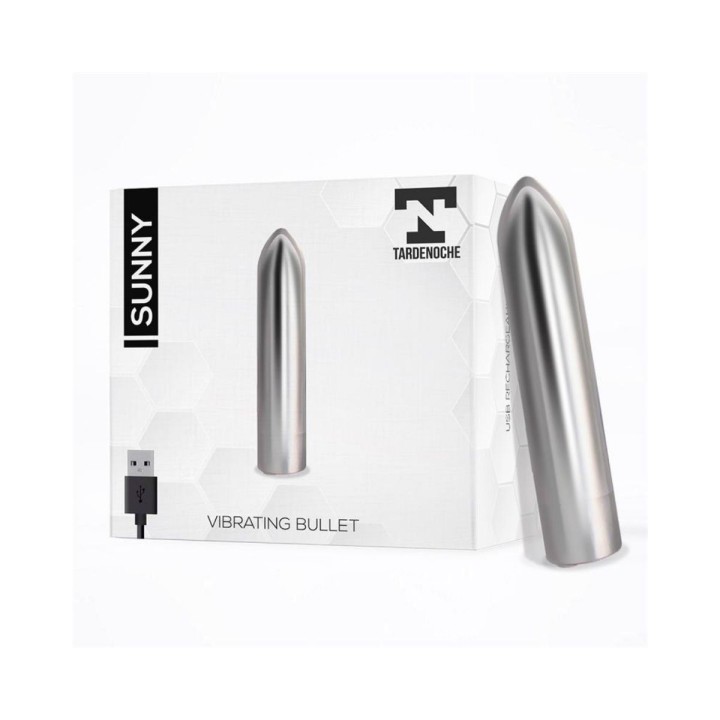 Packaging y Sunny de líneas suaves con punta redondeada y vibraciones potentes.