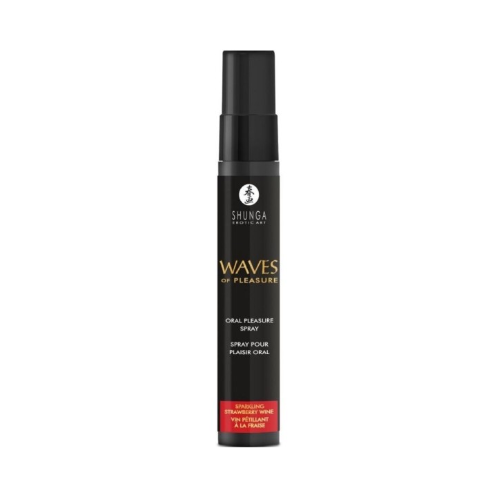 Elegante envase para llevarlo contigo el Pleasure Waves Oral Seductor de Shunga