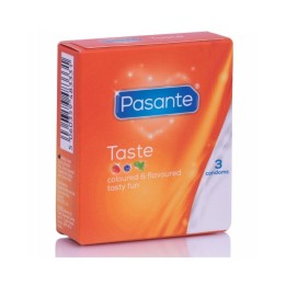 Los Pasante Taste viene en su packaging e individualizados las 3 unidades.