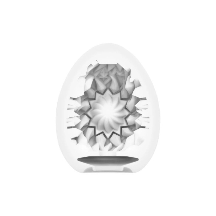 Tenga Egg Shiny Pride II vista del interior texturizado