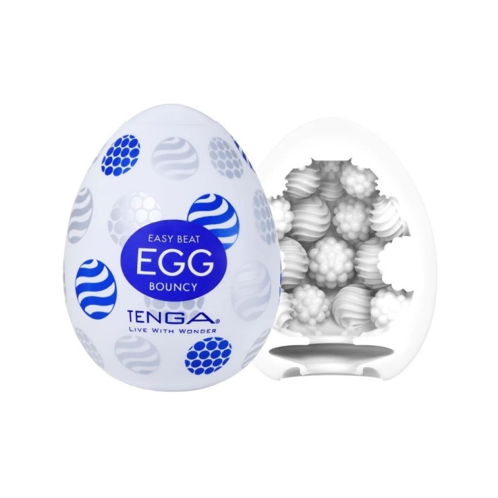 Tenga Egg Bouncy con su nuevo formato y vista del interior texturizado