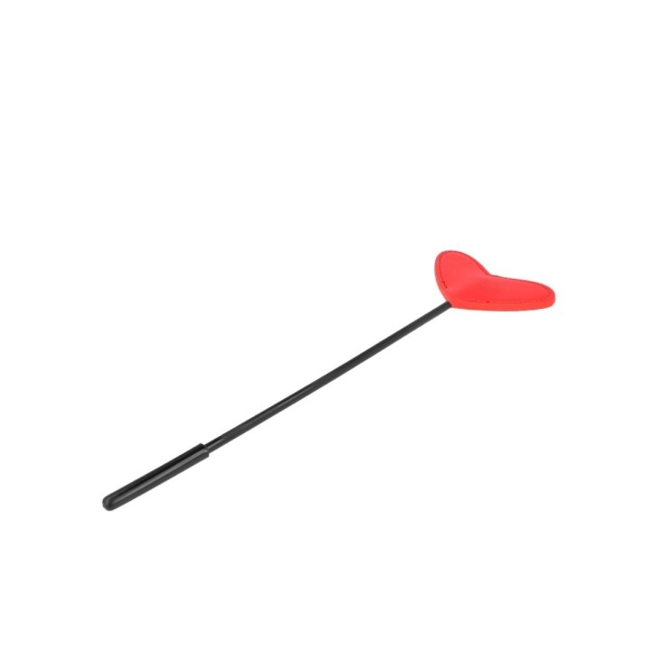 Pala KINK corazón rojo, vista general completa.