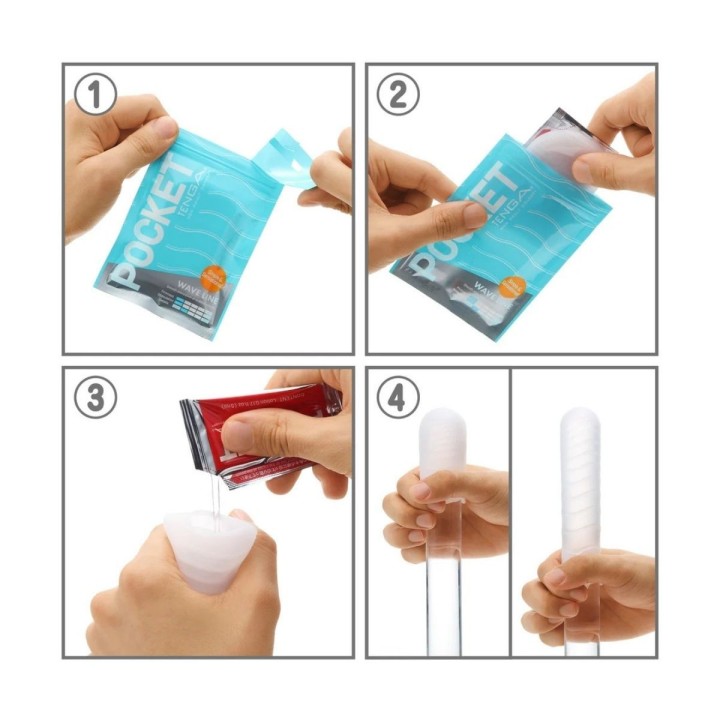 Modo de uso de los Pockets de Tenga