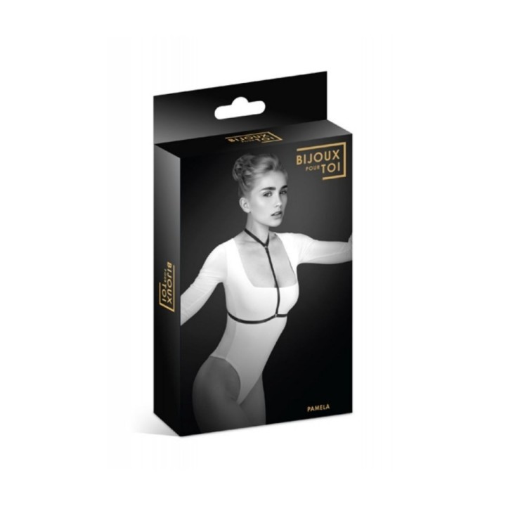 Packaging del Arnés Pamela de Bijoux Indiscrets