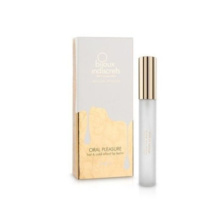 Packaging y envase del Gloss con efecto frío y calor de Bijoux, brillo natural