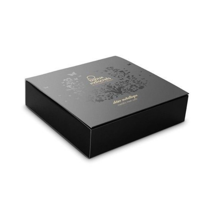 Packaging del collar Désir Dorado de Bijoux