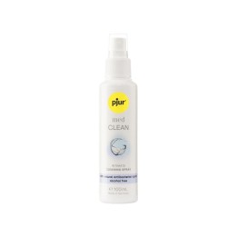 Envase y presentación del Spray Limpiador Med Clean 100 ml P´jur