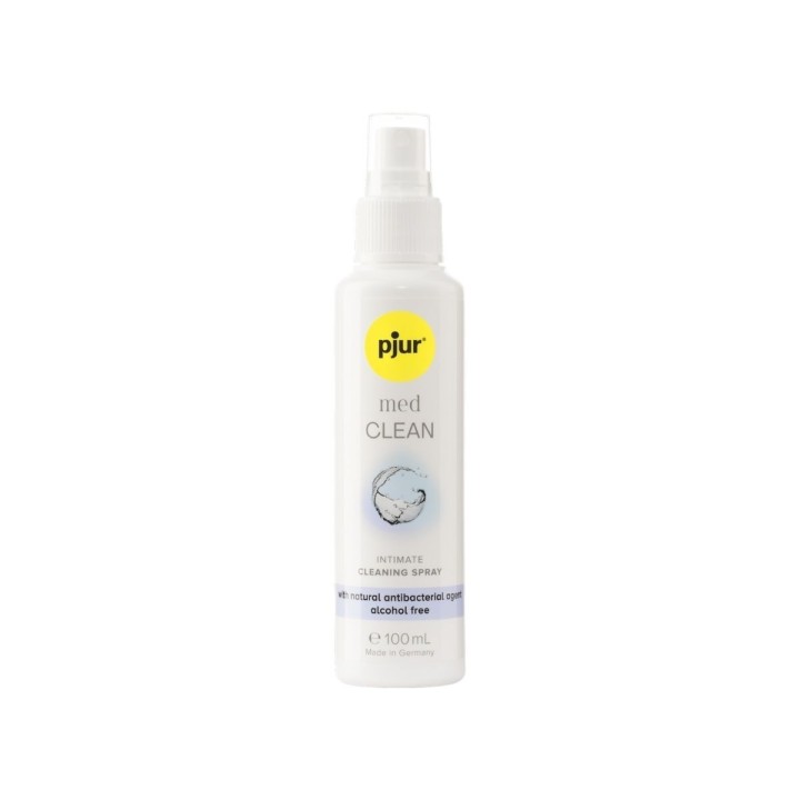 Envase y presentación del Spray Limpiador Med Clean 100 ml P´jur