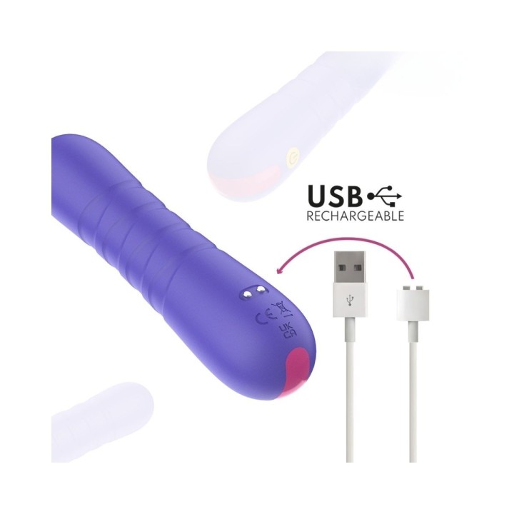 Recargable por USB y magnético