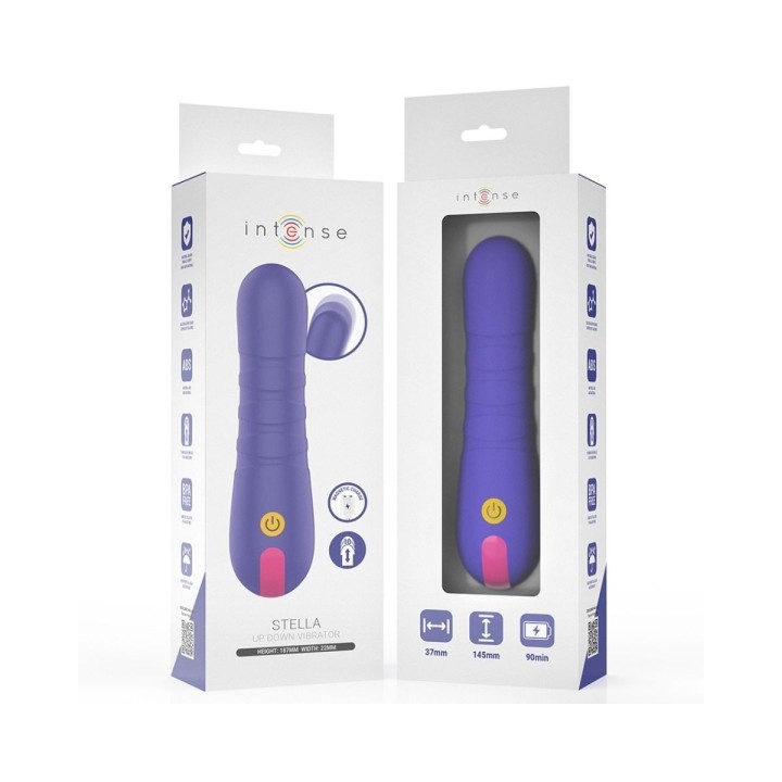 Packaging anverso y reverso del Stella de Intense